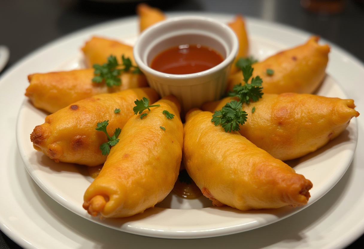 Deliciosos Pancitos Rellenos sin horno, dorados y listos para disfrutar.